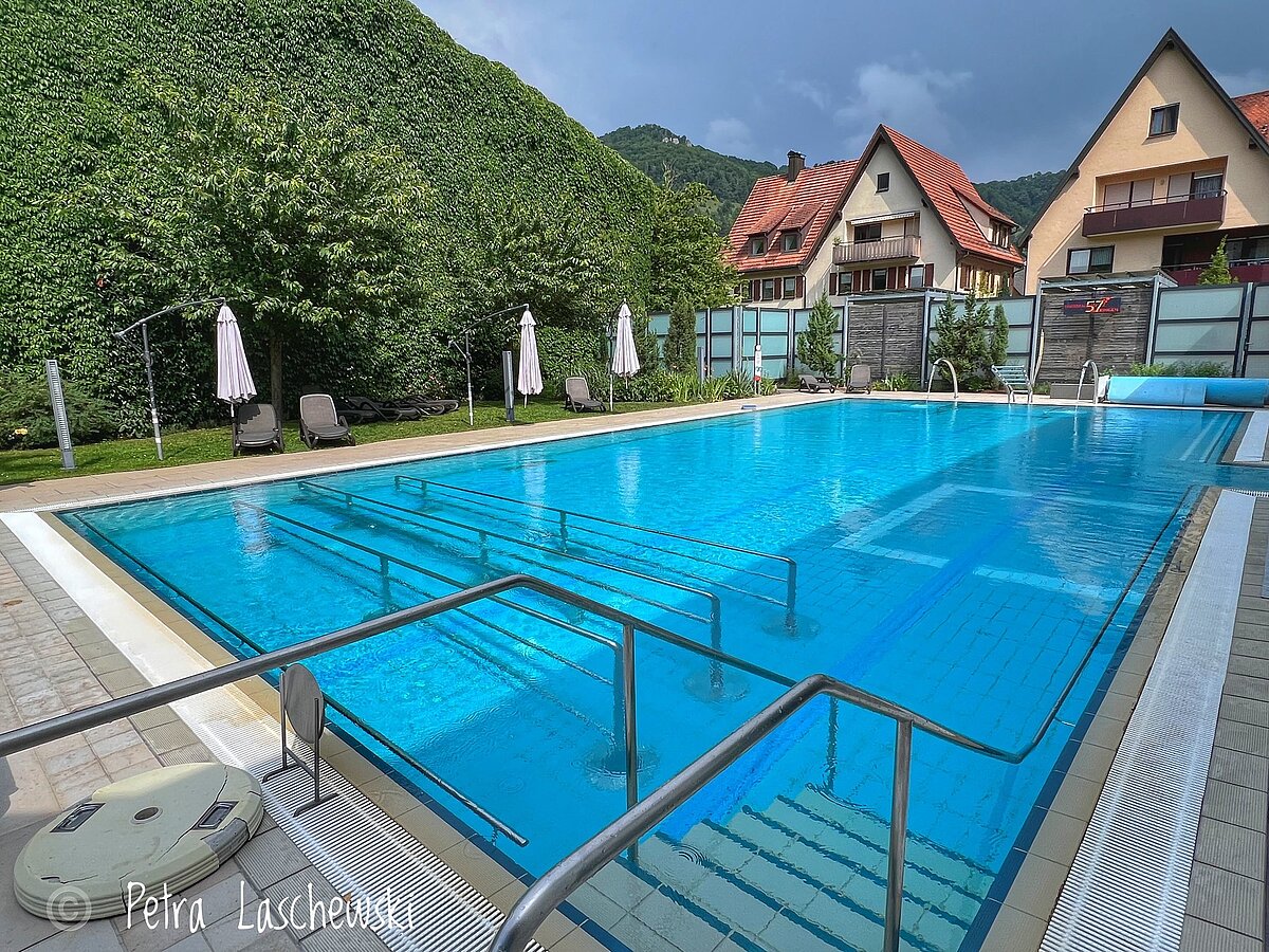 Außenbecken des ThermalBad Überkingen