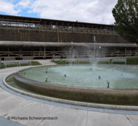 Ein Platz zum Entspannen am Gradierwerk Bad Staffelstein Ein Platz zum Entspannen am Gradierwerk Bad Staffelstein