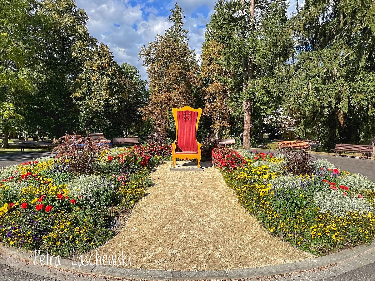 Der Thron im Kurpark Bad Orb