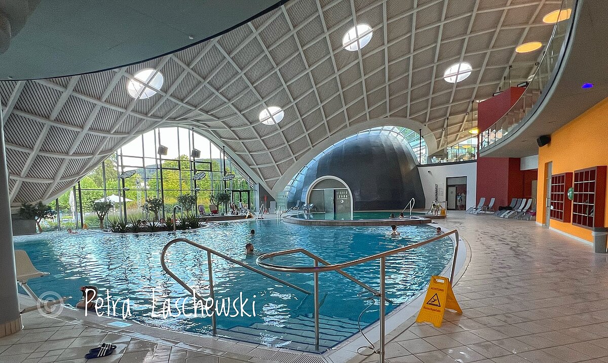 Toskana Therme Innenbecken, eine architektische Meisterleistung.